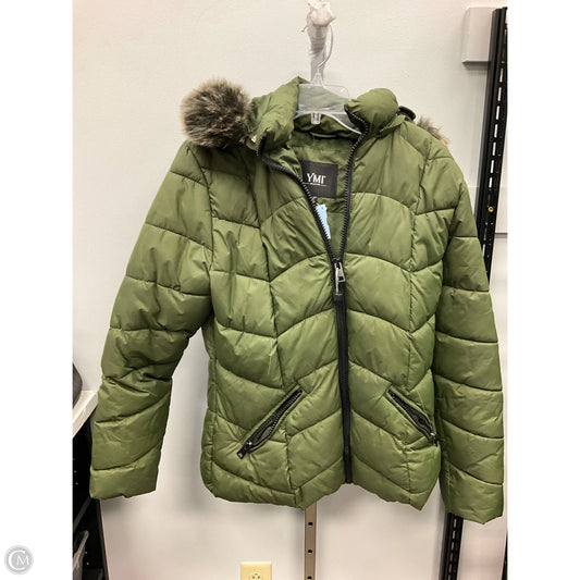 Coat Puffer & Quilted By Ymi In Green, Size: Xl
