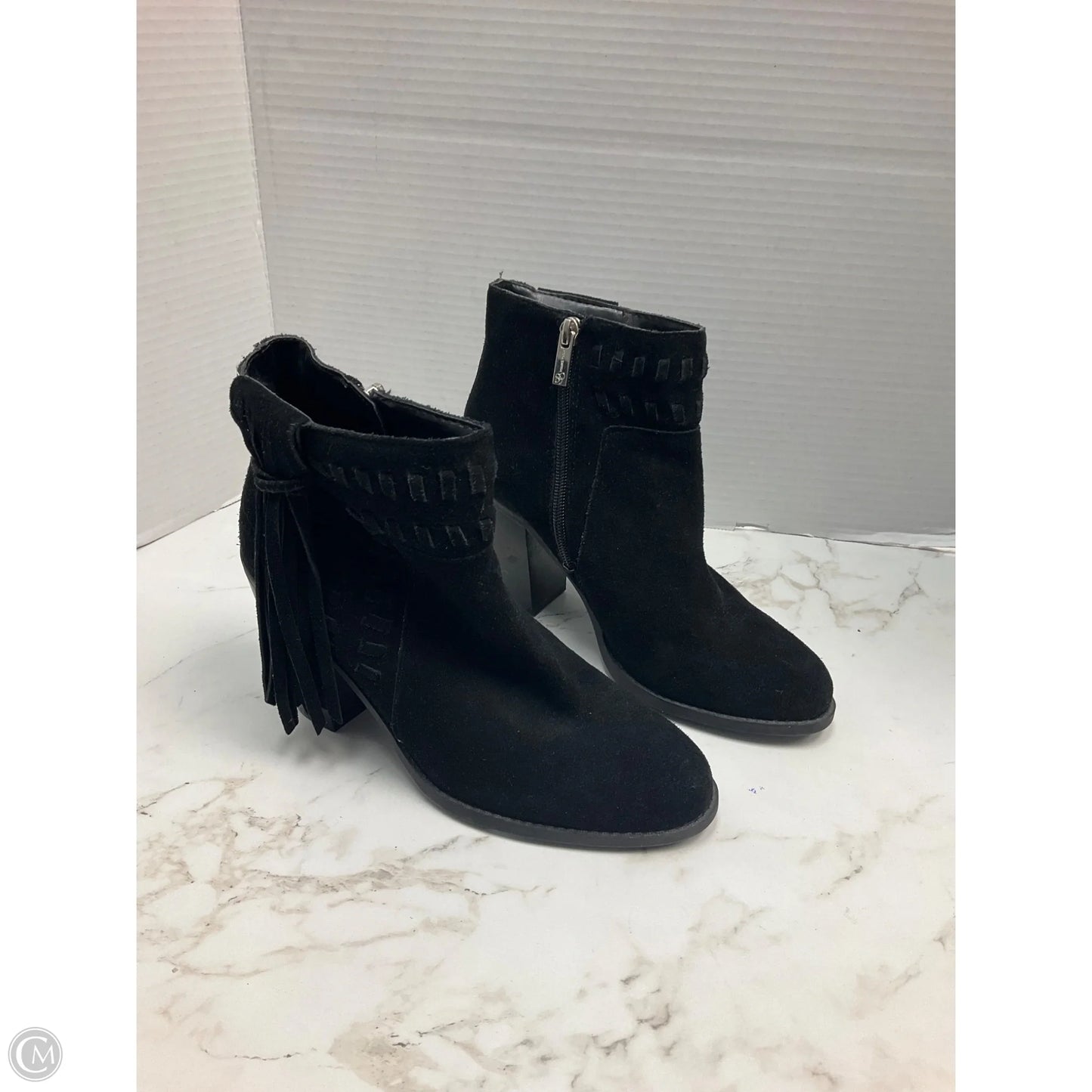 Boots Ankle Heels By Jessica Simpson In Black, Size: 8.5