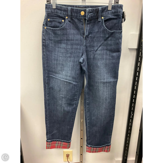 Jeans Cropped By Talbots In Blue, Size: 2