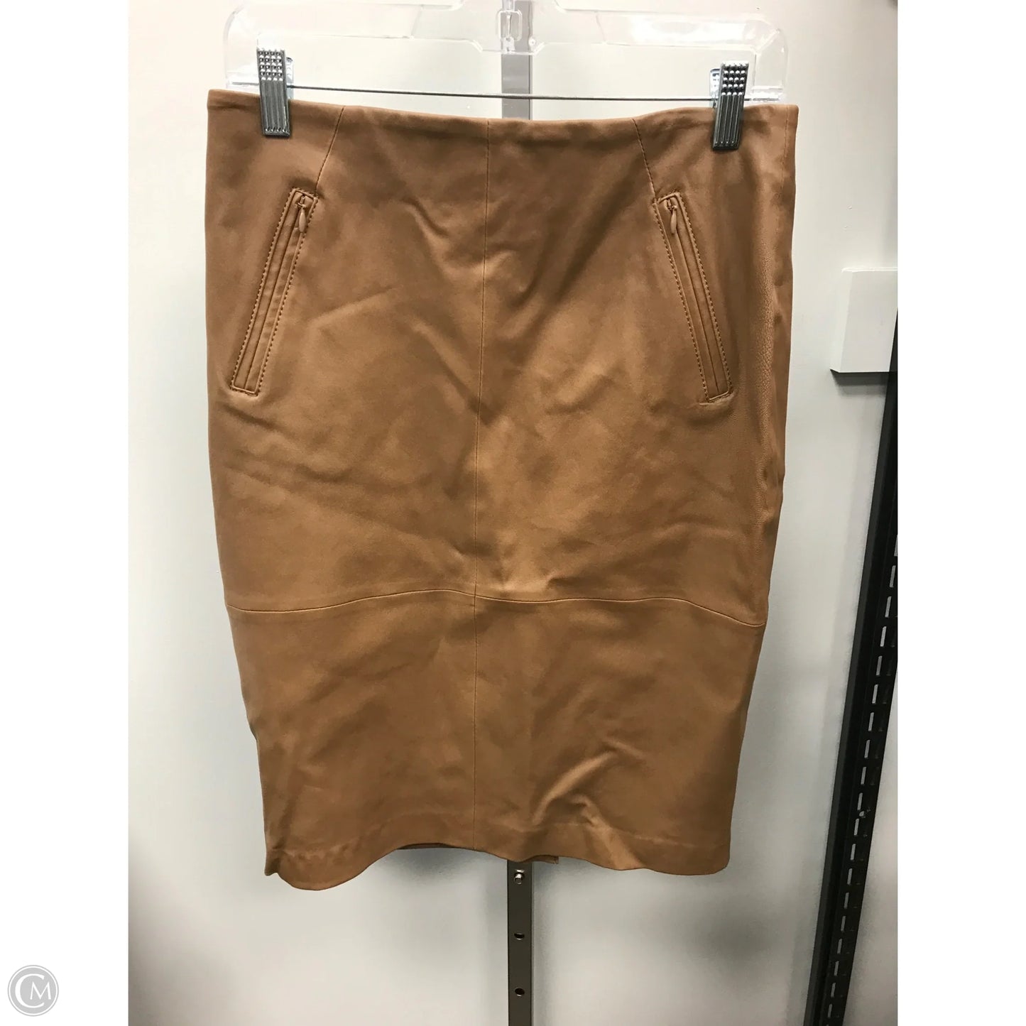 Skirt Midi By Talbots In Tan, Size: 6