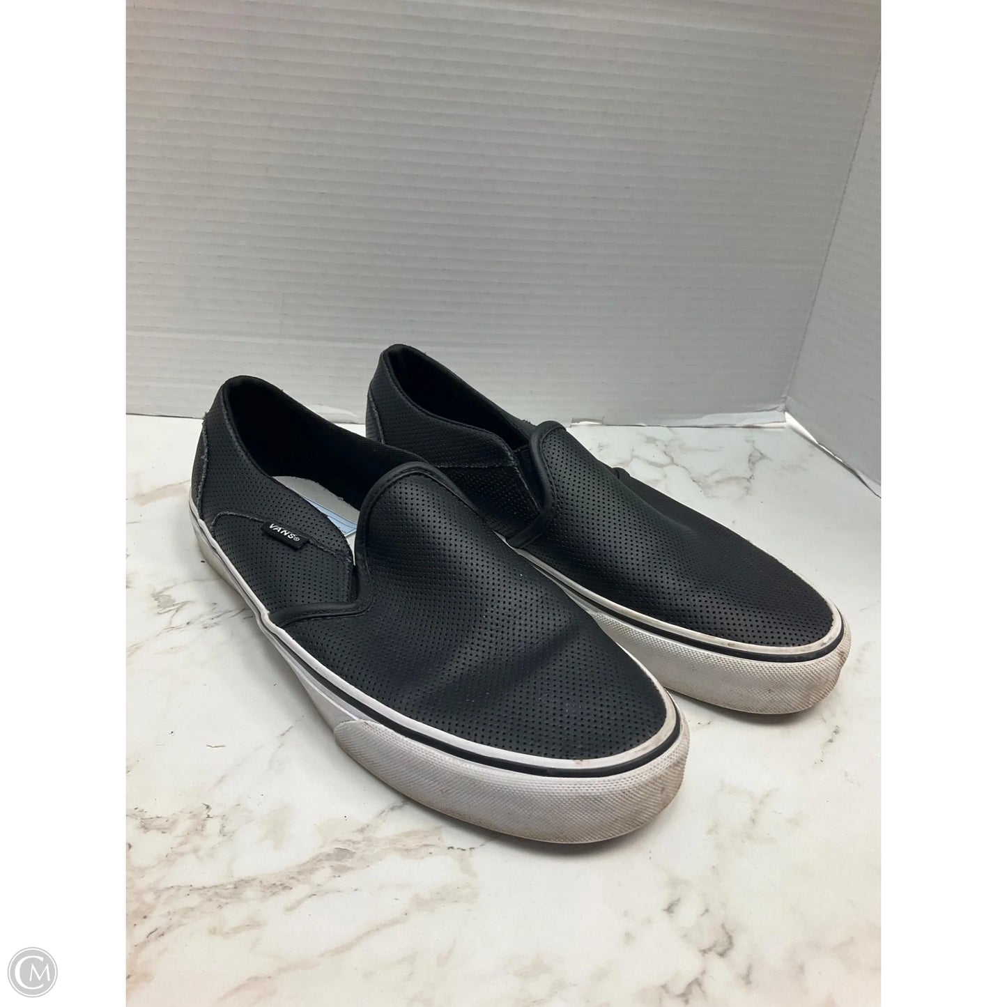 Shoes Sneakers By Vans In Black, Size: 9.5