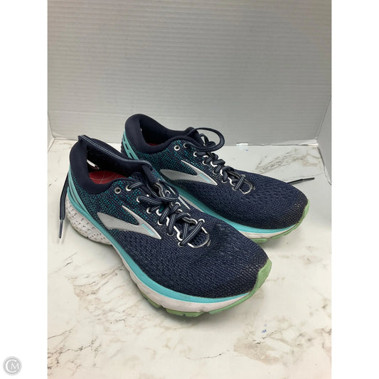 Shoes Athletic By Brooks In Blue, Size: 9.5
