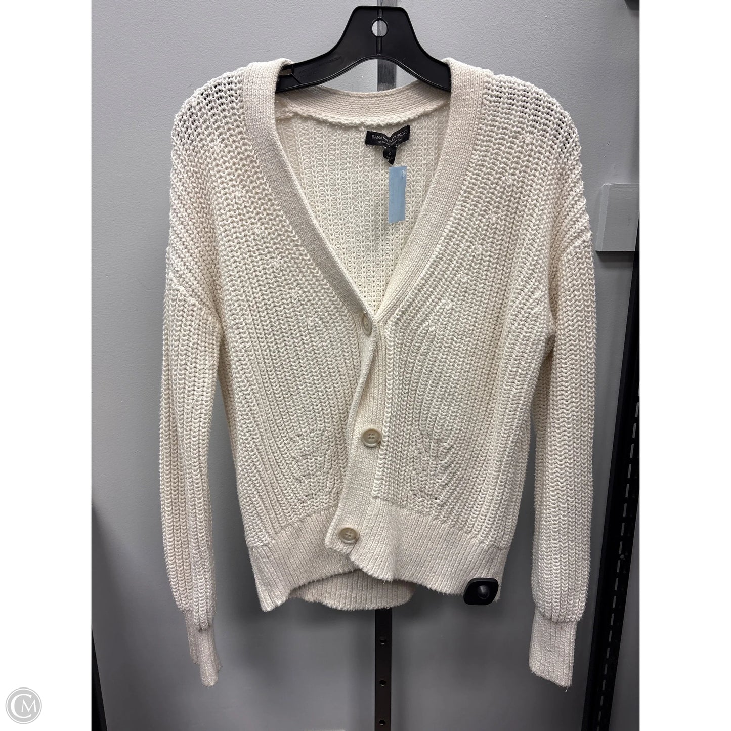 Sweater By Banana Republic In Cream, Size: S