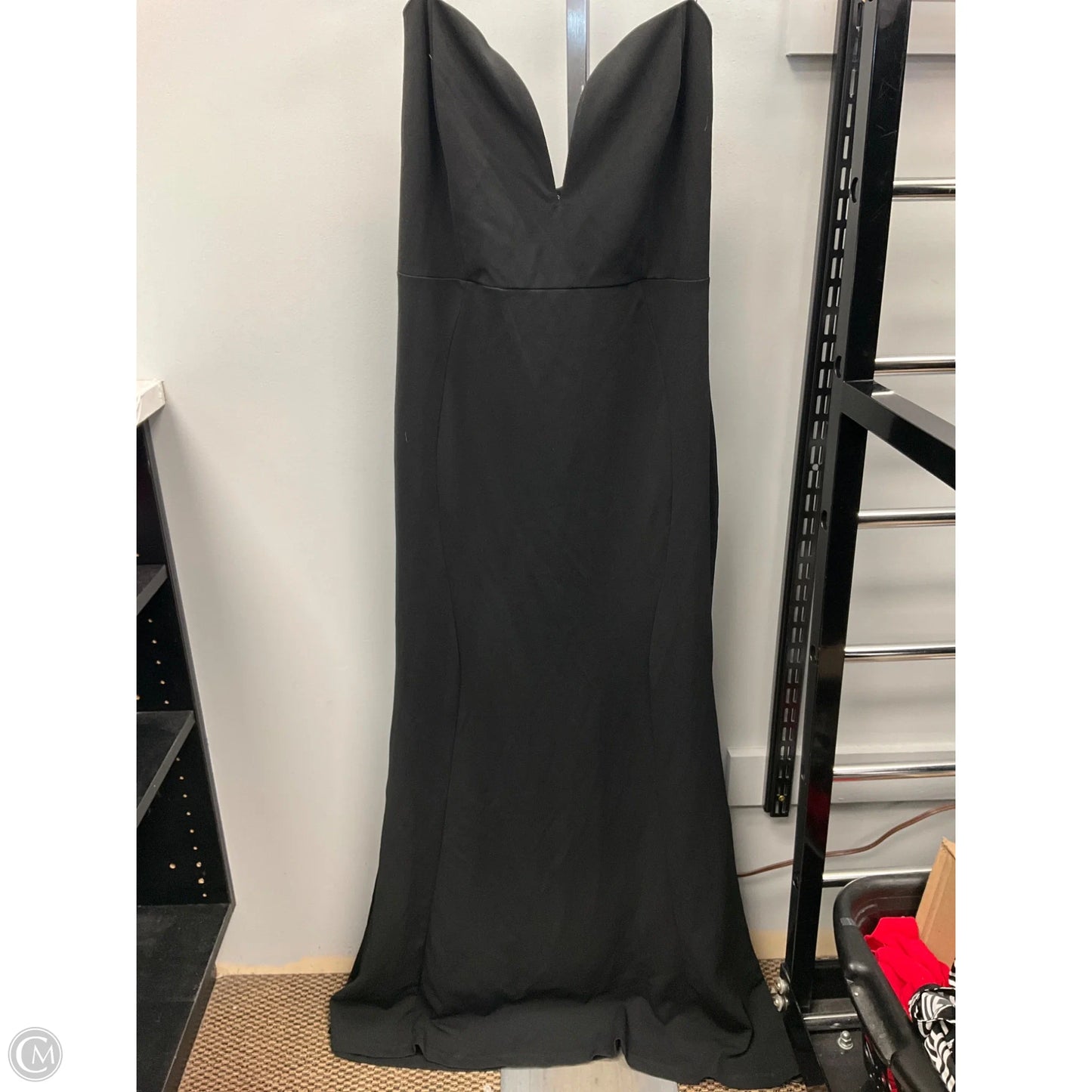 Dress Party Long By Windsor In Black, Size: Xl