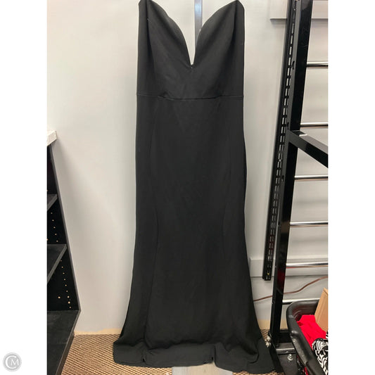 Dress Party Long By Windsor In Black, Size: Xl