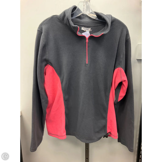 Jacket Fleece By Old Navy In Grey, Size: Xl