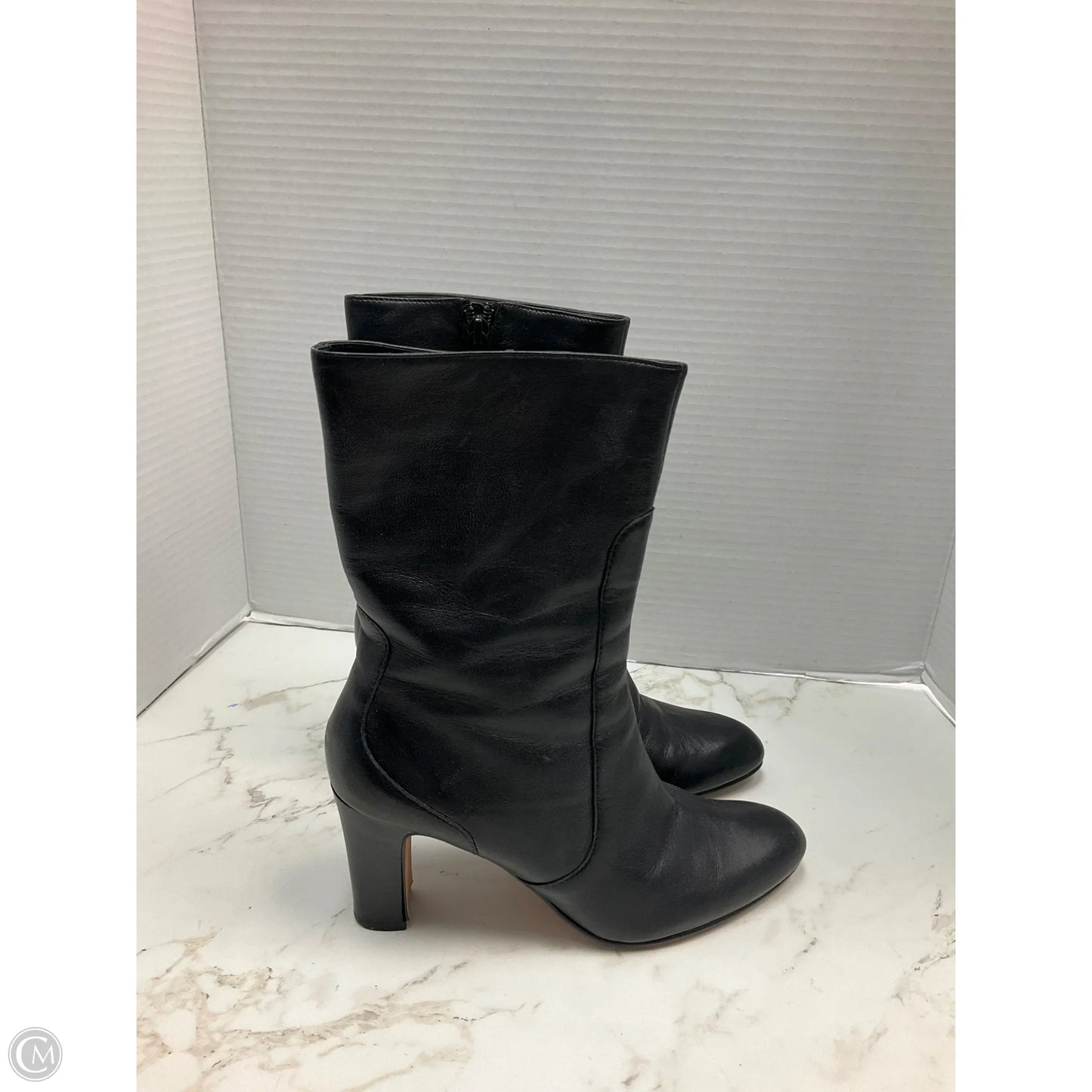 Boots Ankle Heels By Cole-haan In Black, Size: 7