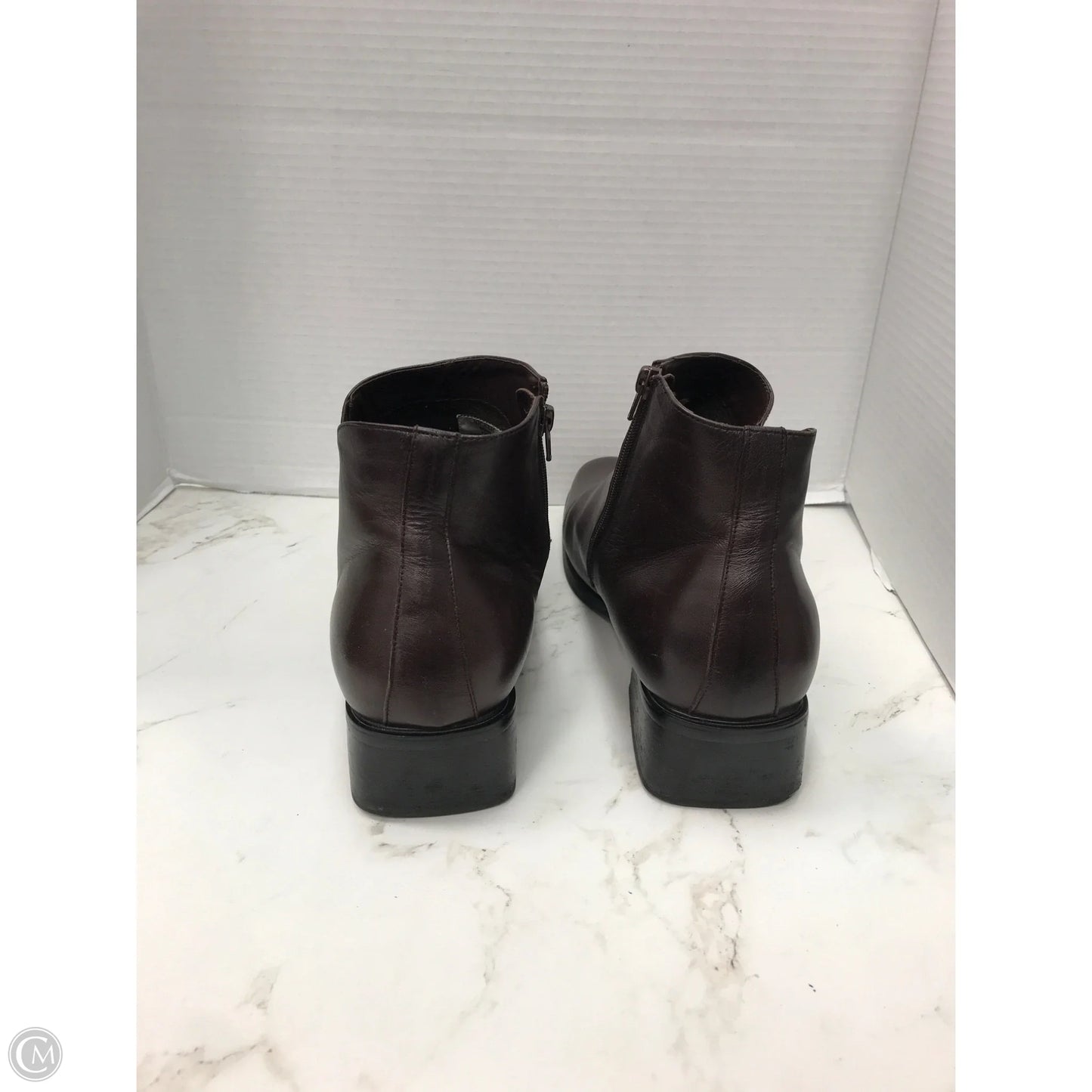 Boots Leather By Cloudwalkers In Brown, Size: 12