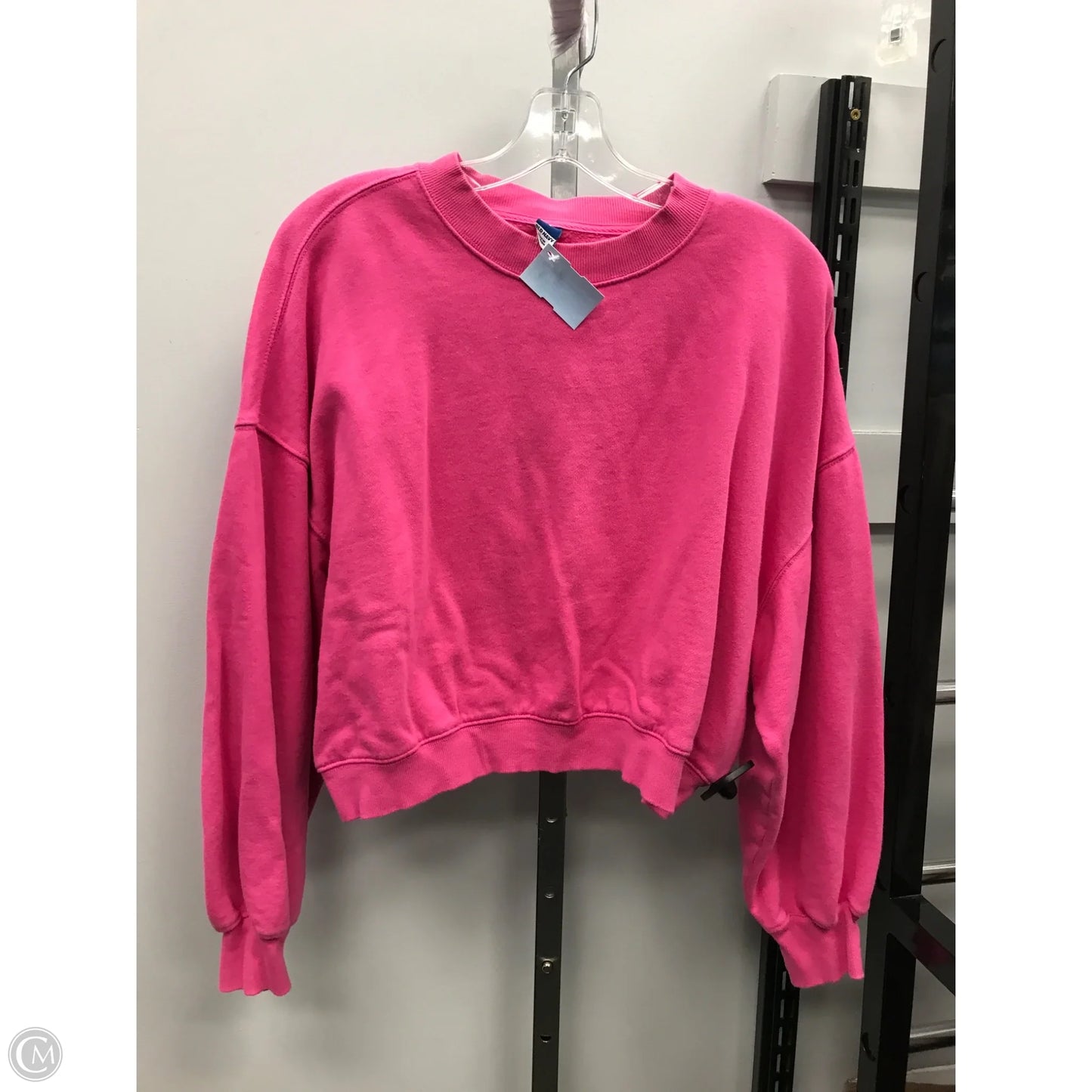 Sweatshirt Crewneck By Old Navy In Pink, Size: S