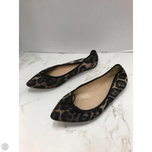 Shoes Flats By J. Crew In Animal Print, Size: 7.5