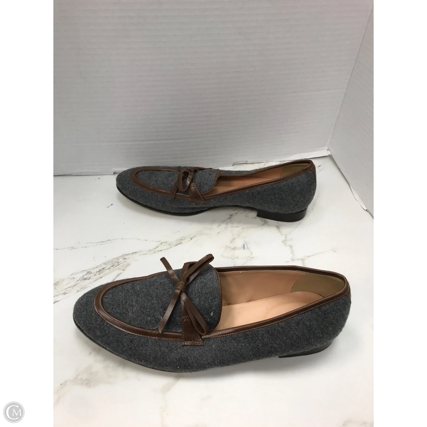 Shoes Flats By J. Crew In Grey, Size: 7.5