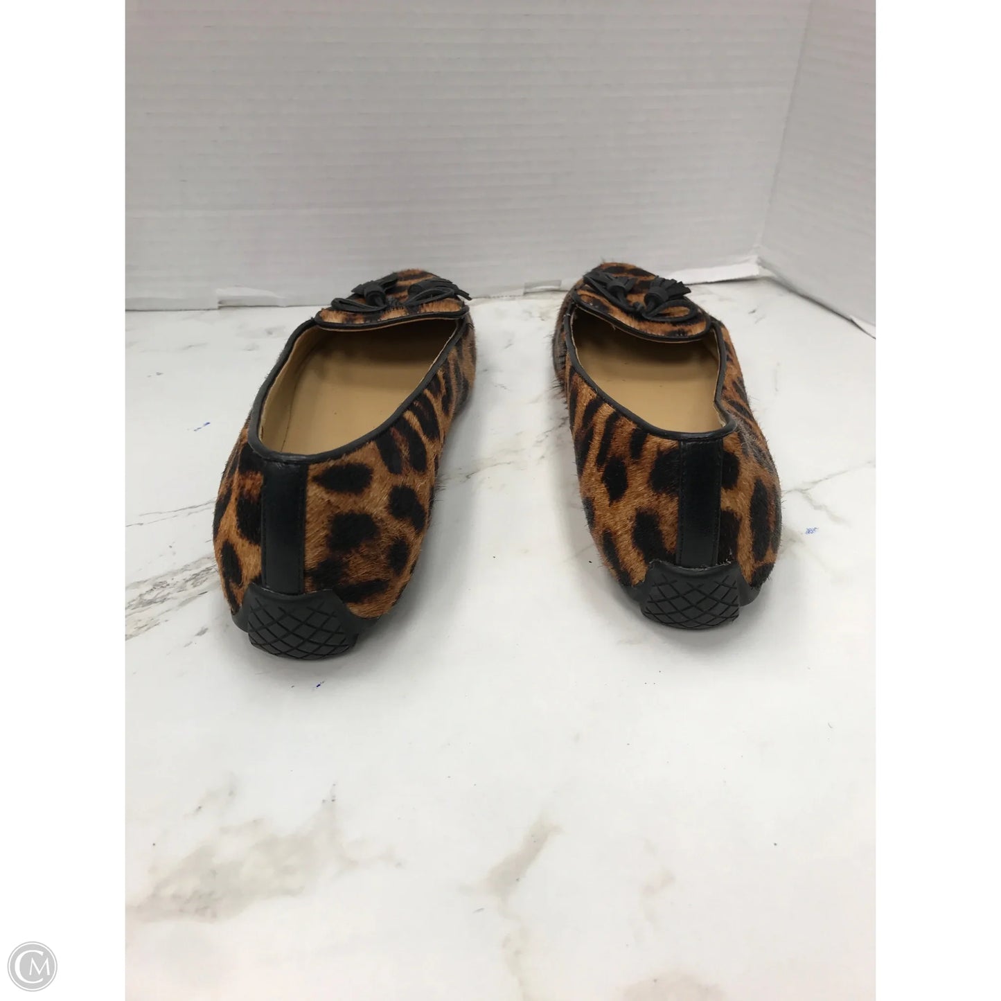Shoes Flats By Talbots In Animal Print, Size: 7.5