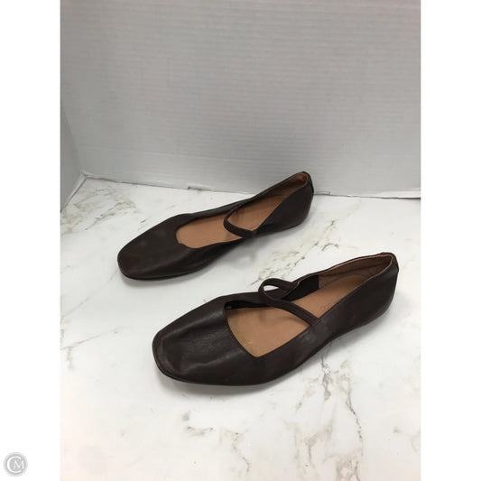 Shoes Flats By Madewell In Brown, Size: 6.5