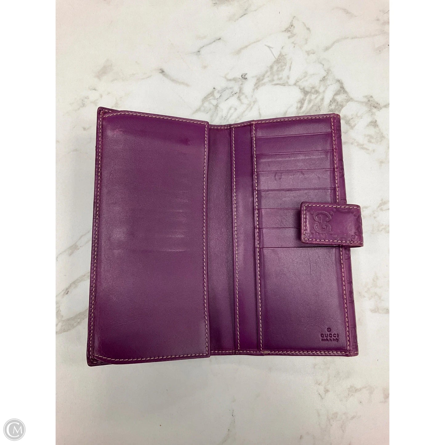 Wallet Luxury Designer By Gucci, Size: Medium