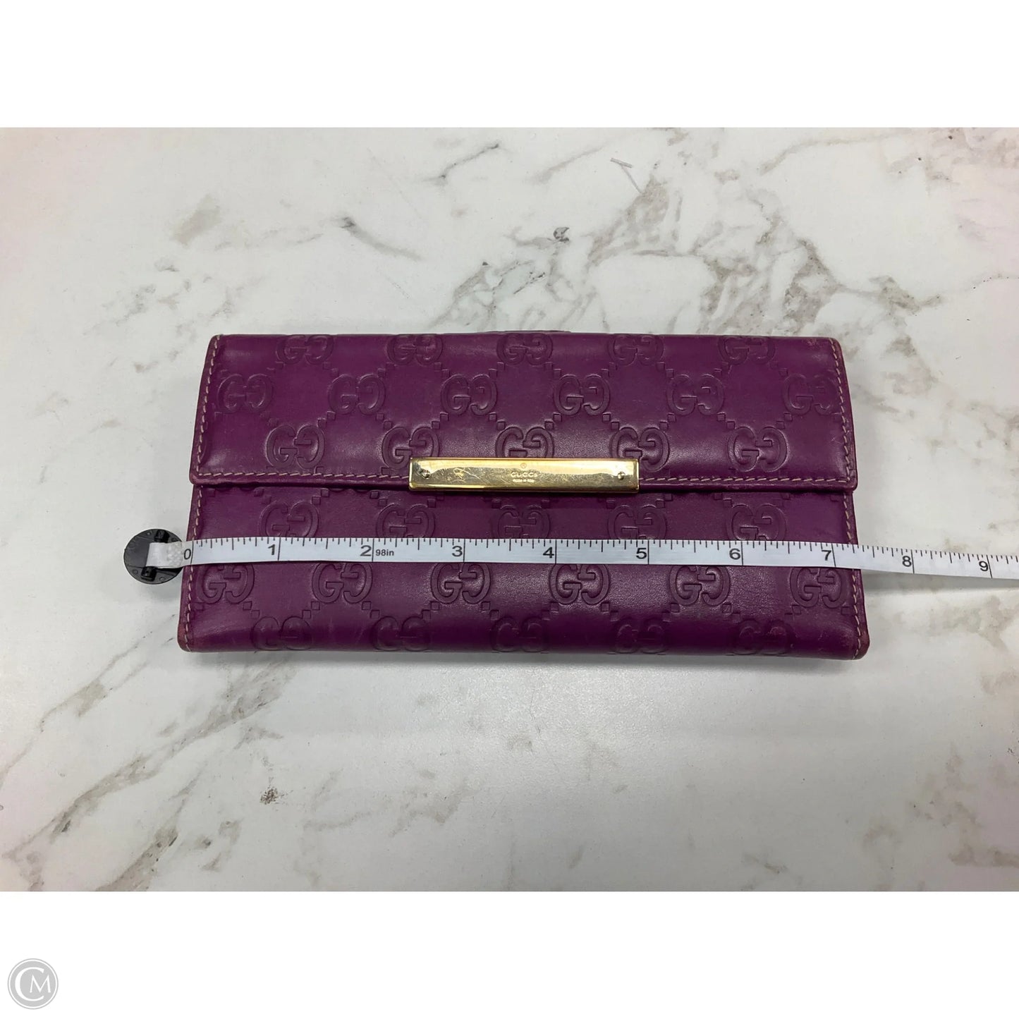Wallet Luxury Designer By Gucci, Size: Medium