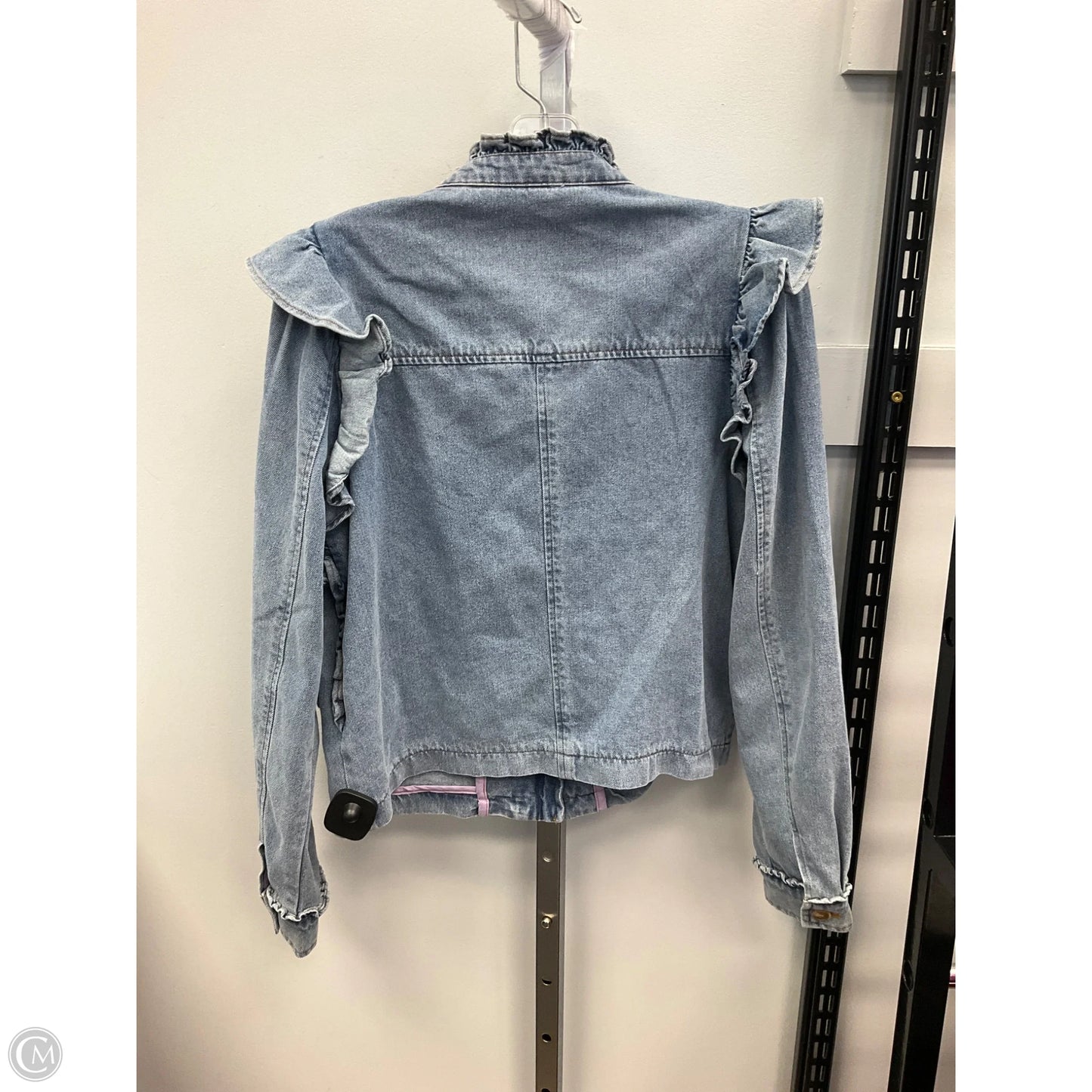 Jacket Denim By Dolan Left Coast In Blue, Size: S