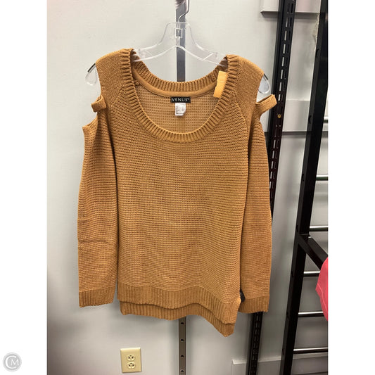 Sweater By Venus In Tan, Size: M