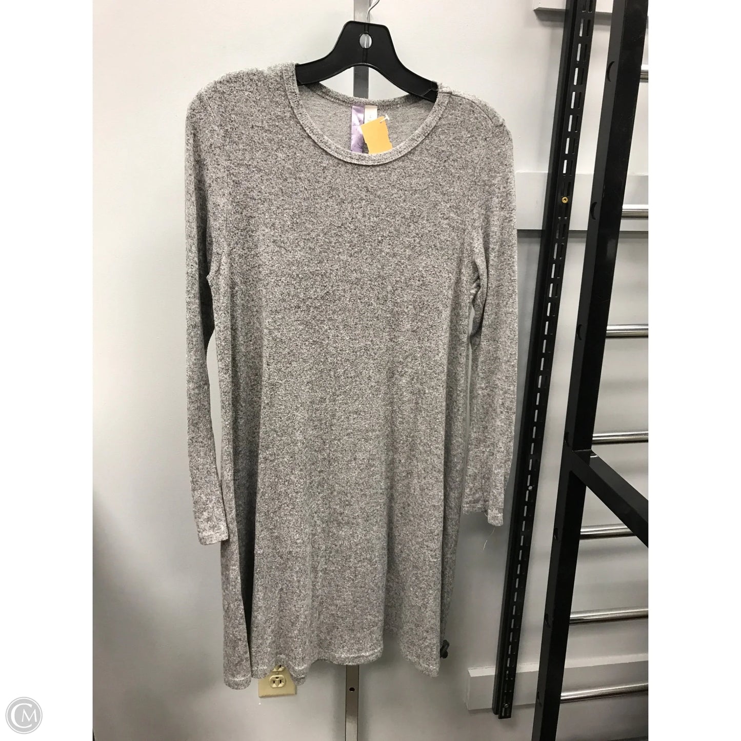 Dress Casual Short By Alya In Grey, Size: L