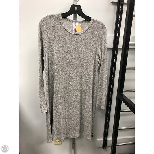 Dress Casual Short By Alya In Grey, Size: L