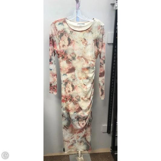Dress Casual Midi By Almost Famous In Multi-colored, Size: L