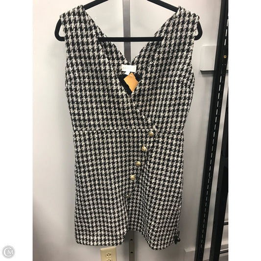 Jumpsuit By Clothes Mentor In Black & White, Size: 10