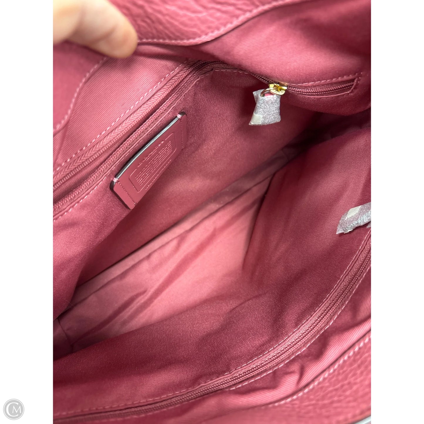 Handbag Designer By Coach, Size: Medium