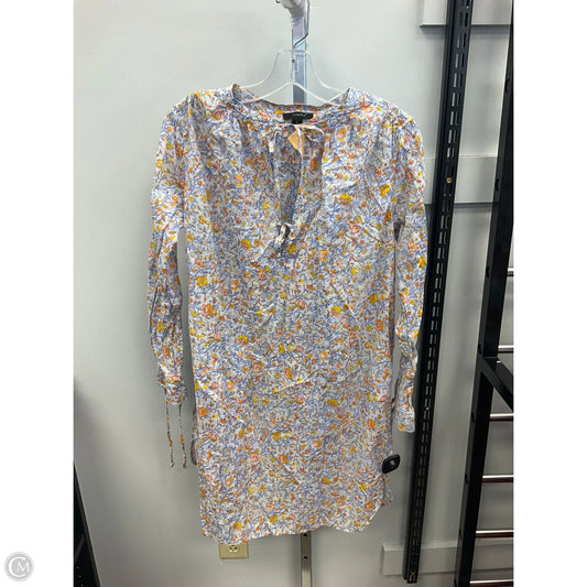 Dress Casual Midi By J. Crew In Floral Print, Size: S