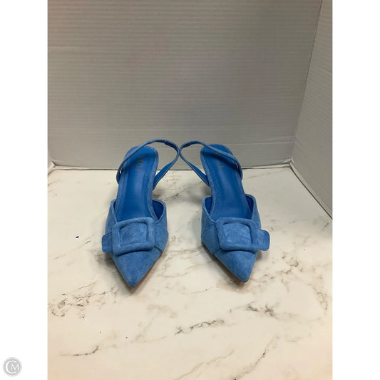 Shoes Heels Kitten By Vici In Blue, Size: 8