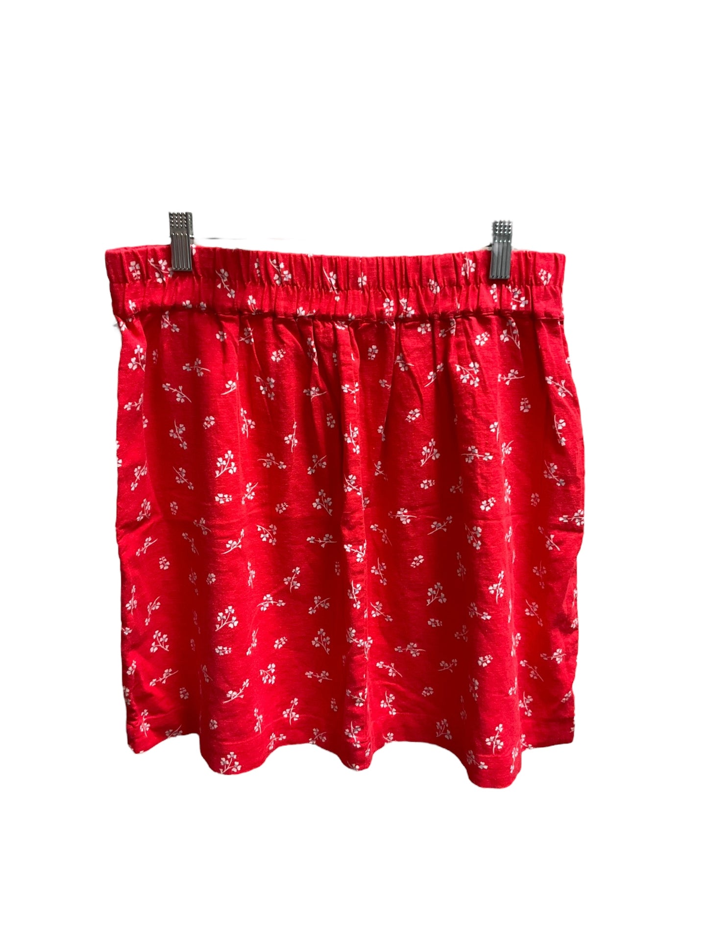 Red Skirt Mini & Short Loft, Size S