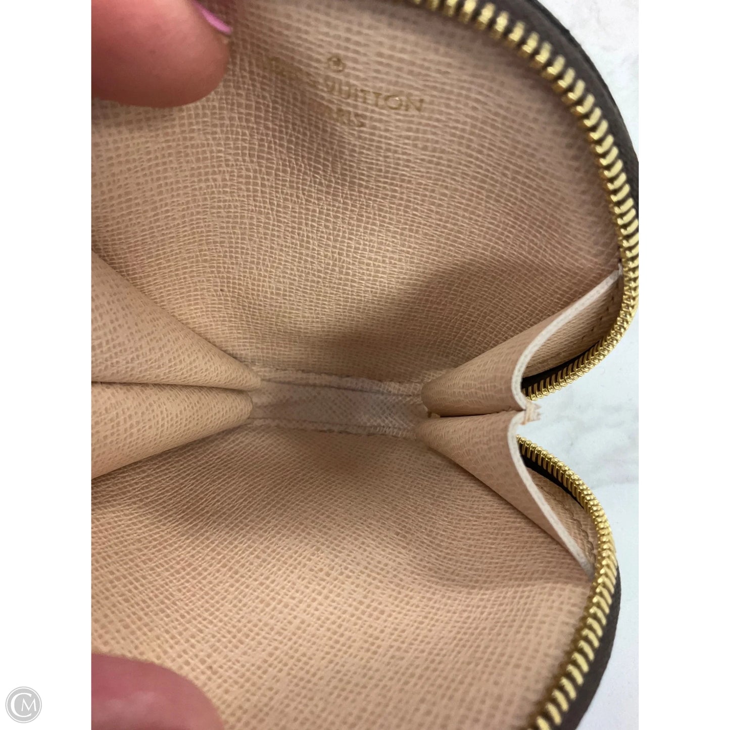 Coin Purse Luxury Designer By Louis Vuitton, Size: Small