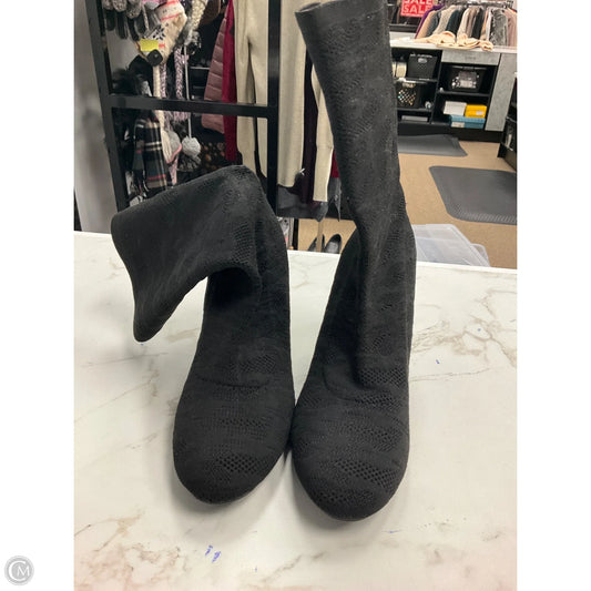 Boots Mid-calf Heels By Impo In Black, Size: 8
