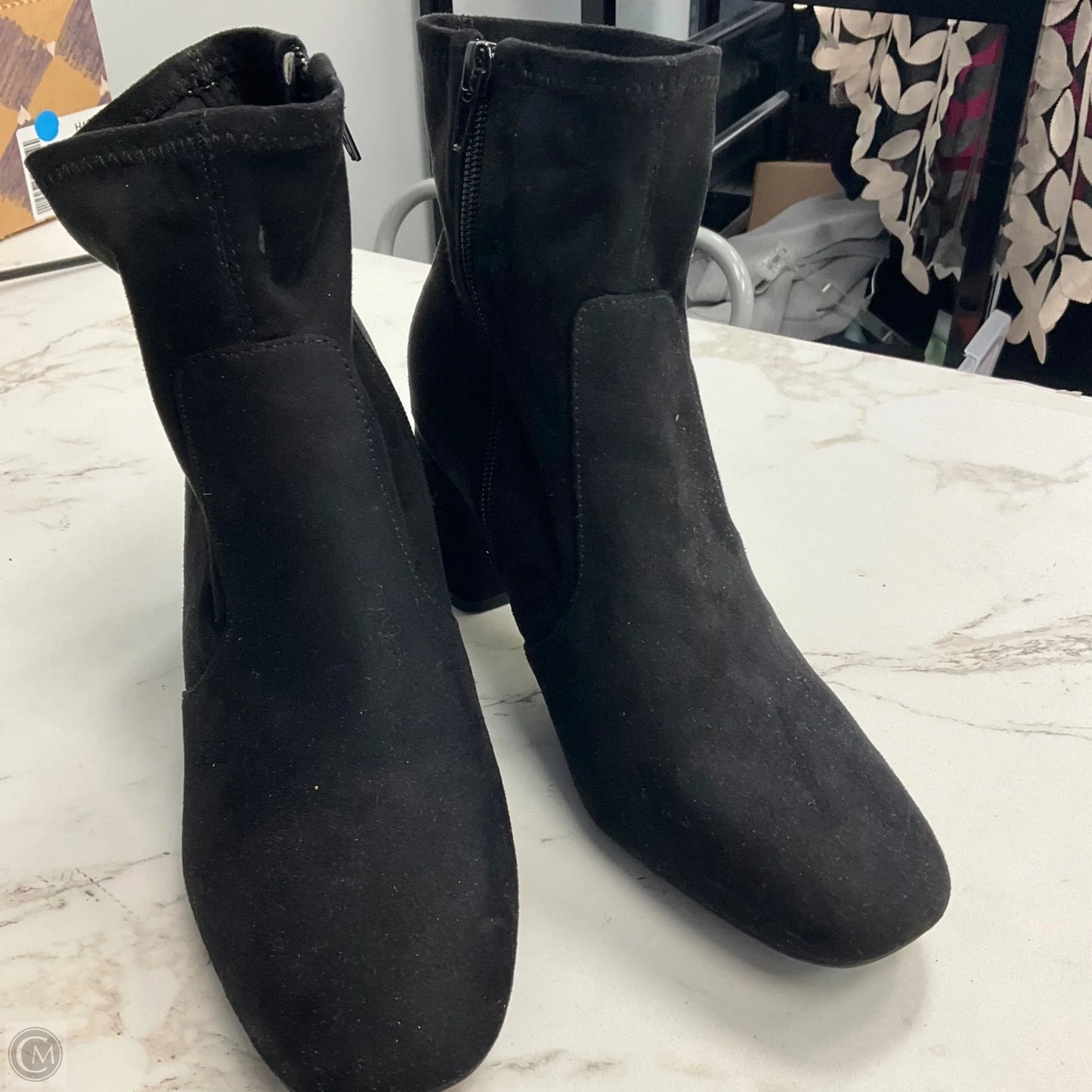Shoes Heels Block By Kelly And Katie In Black, Size: 8