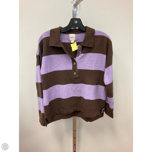 Sweater By Maeve In Striped Pattern, Size: Xs