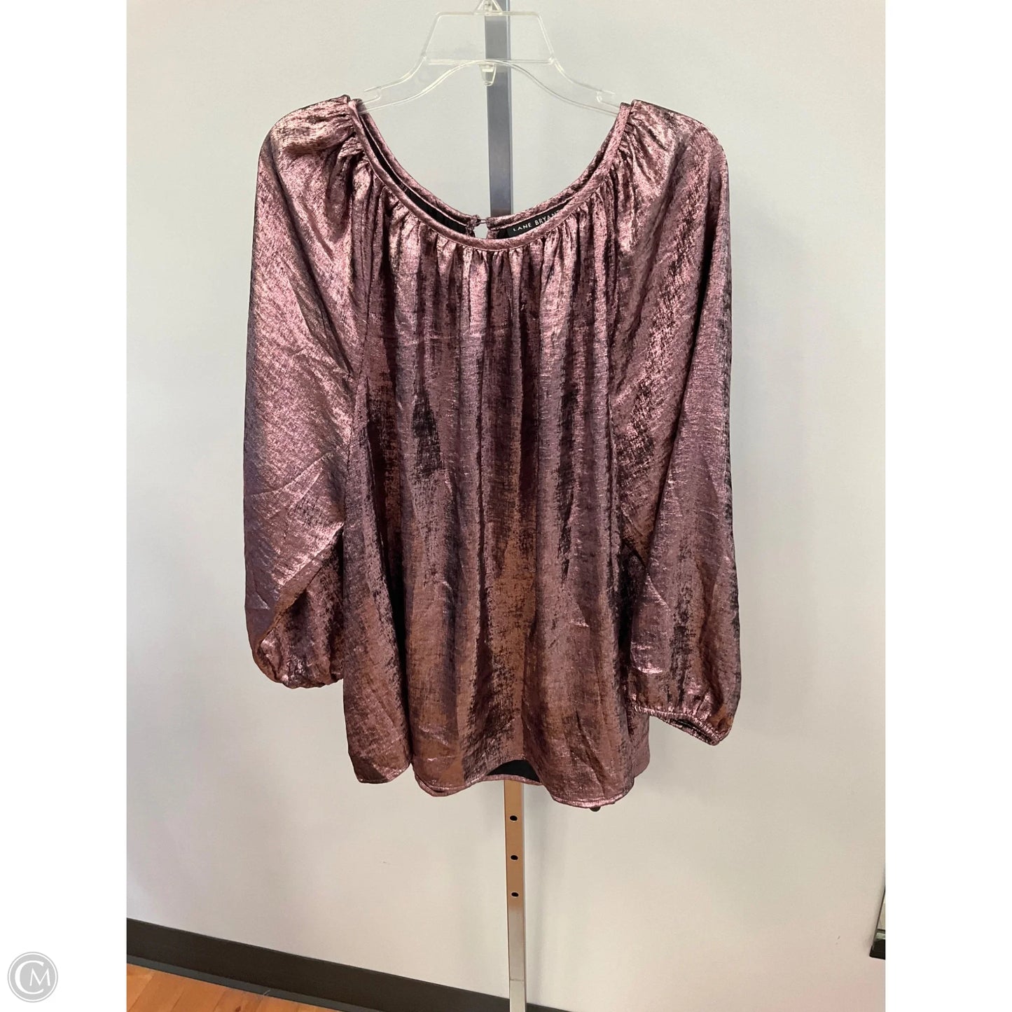 Top Long Sleeve By Lane Bryant In Pink, Size: 22