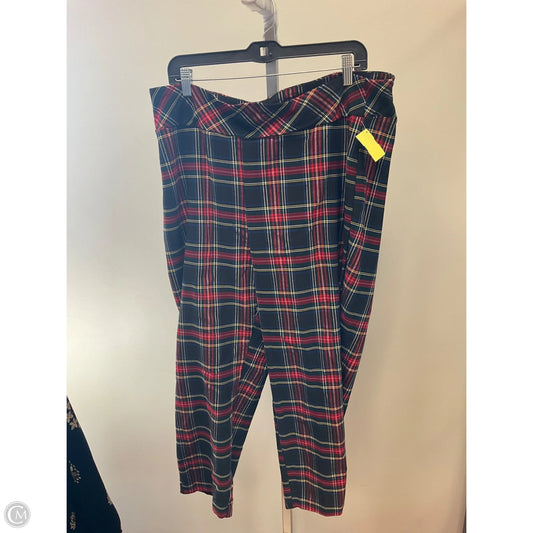 Pants Other By Jones New York In Plaid Pattern, Size: 2x