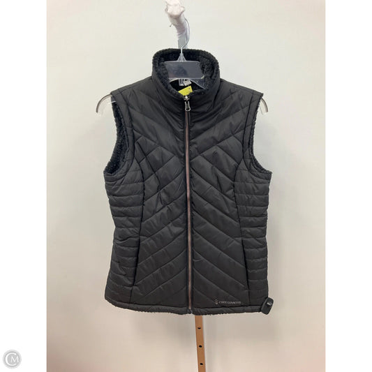 Vest Puffer & Quilted By Free Country In Black, Size: S