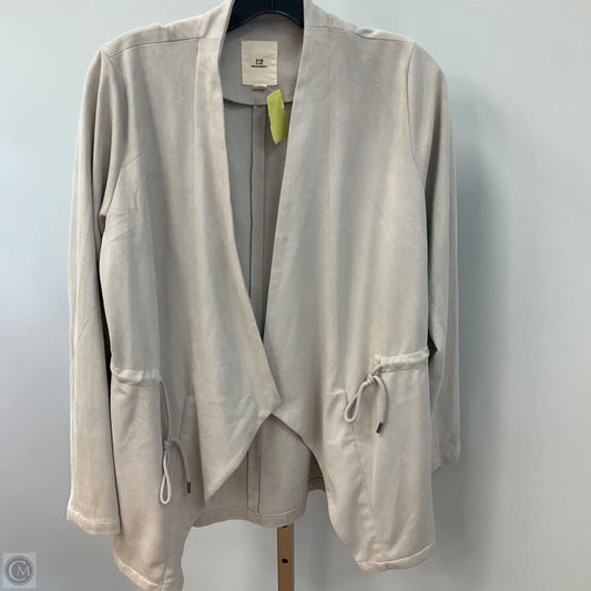 Cardigan By Thread And Supply In Taupe, Size: M