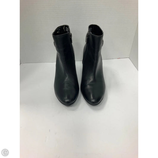 Boots Ankle Heels By Anne Klein In Black, Size: 6