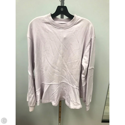 Top Long Sleeve By Sweaty Betty In Pink, Size: M
