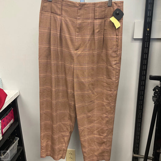 Pants Other By Banana Republic In Plaid Pattern, Size: 8