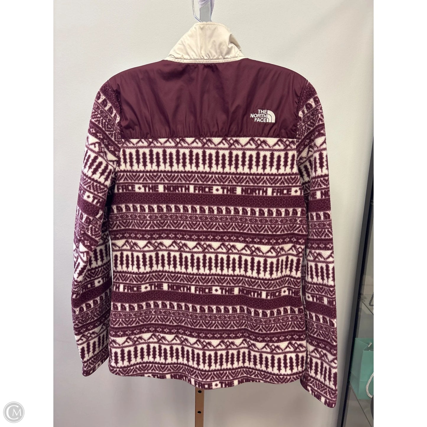 Jacket Fleece By The North Face In Purple & White, Size: M