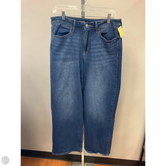 Jeans Wide Leg By Old Navy In Blue Denim, Size: 10