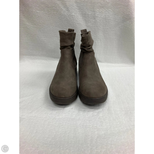 Boots Ankle Flats By Cliffs By White Mountain In Brown, Size: 9