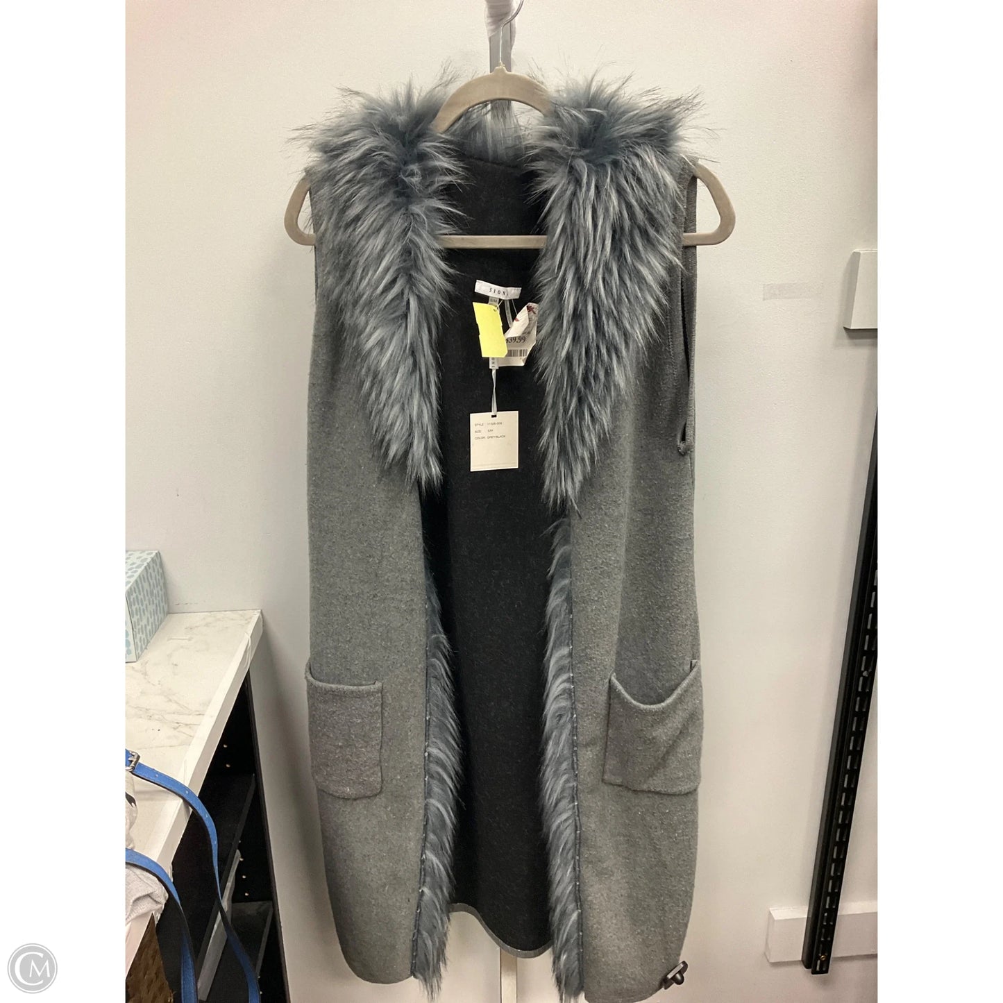 Cardigan By Sioni In Grey, Size: S