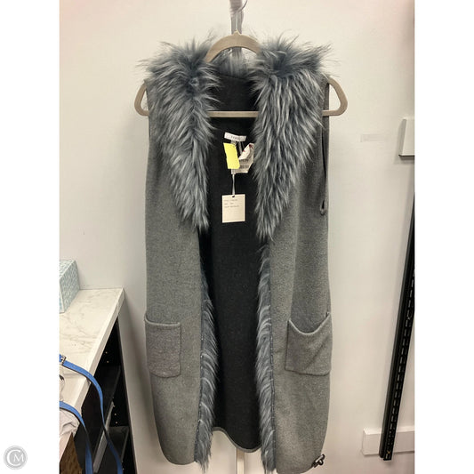 Cardigan By Sioni In Grey, Size: S