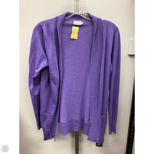 Cardigan By Cielo In Purple, Size: M