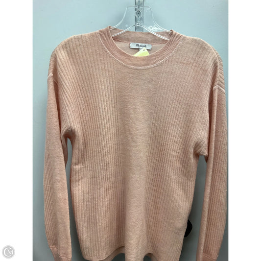 Sweater By Madewell In Pink, Size: Xs