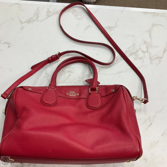 Handbag Designer By Coach, Size: Medium