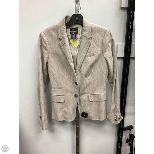 Blazer By J. Crew In Taupe, Size: 6