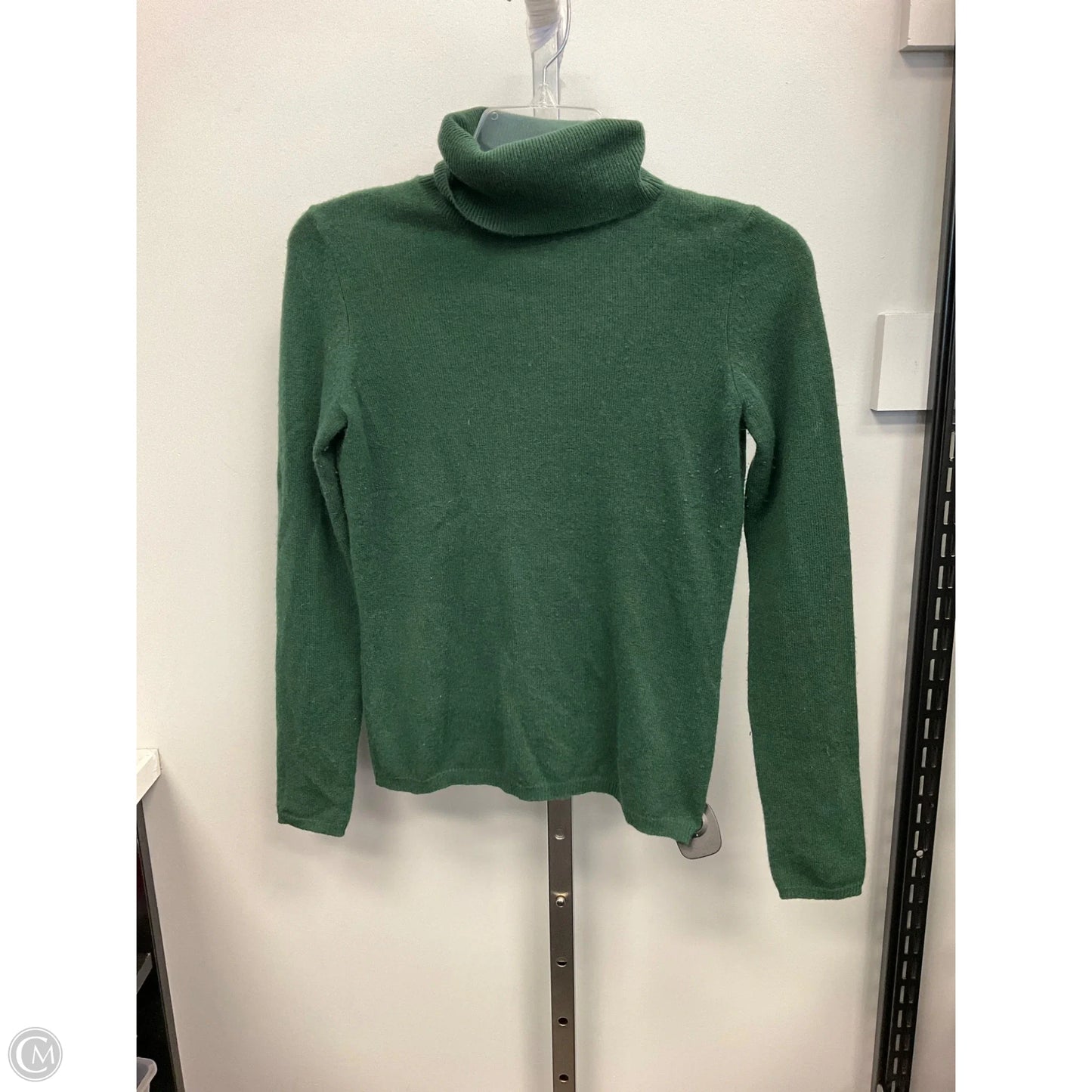 Sweater Cashmere By Sutton Studio In Green, Size: Xs